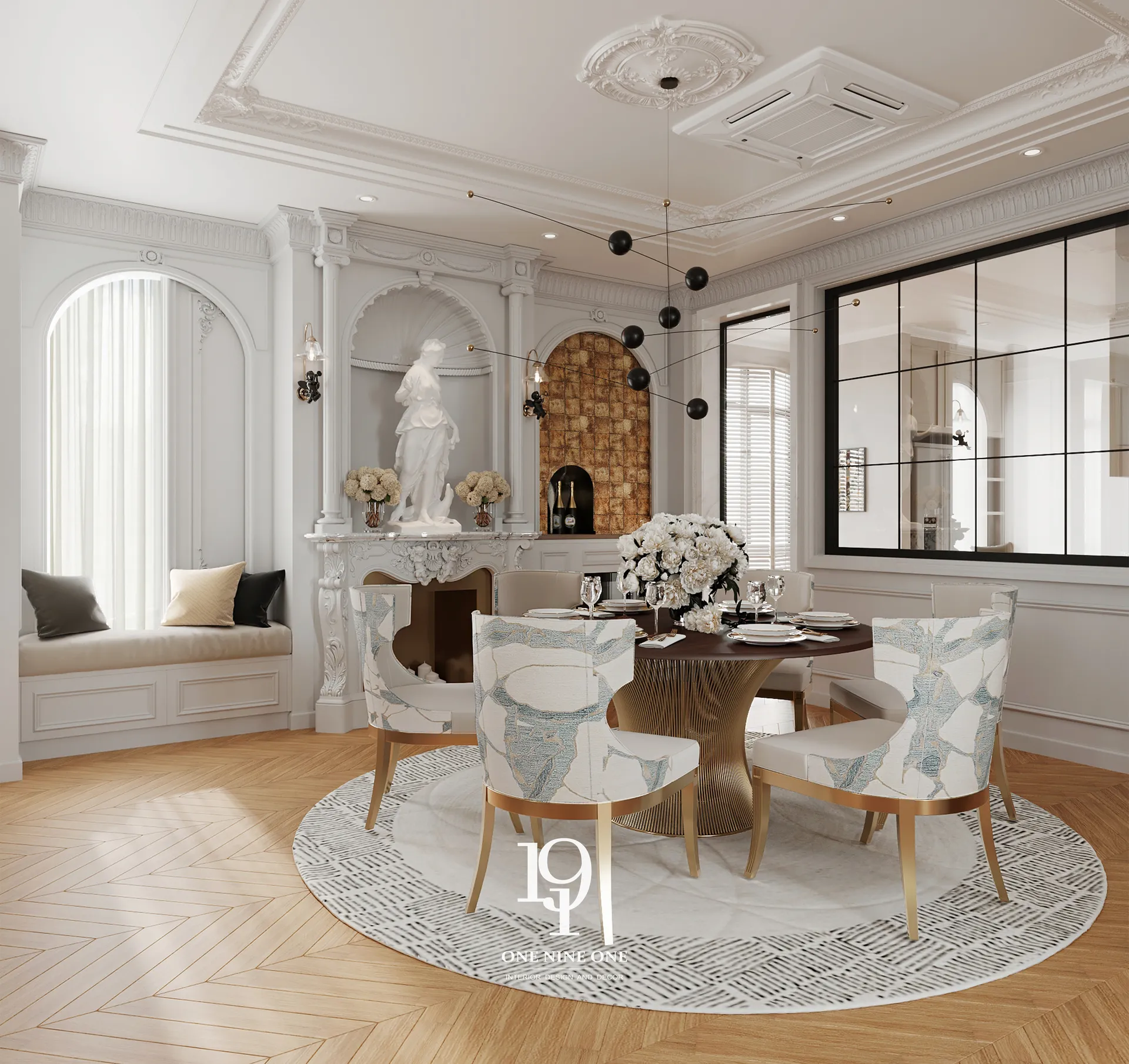 เลือกเฟอร์นิเจอร์ตกแต่งบ้านสไตล์ยุโรปดีไซน์เฉพาะคุณกับ one nine one discreet luxury interior design