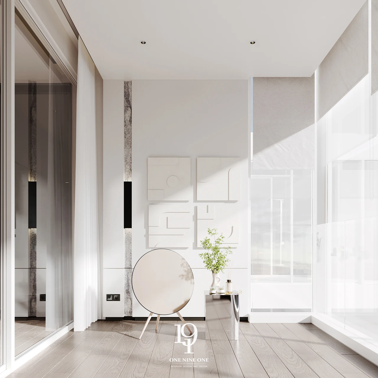 รับออกแบบตกแต่งภายในบ้านสไตล์ญี่ปุ่นโดย one nine one discreet luxury interior design