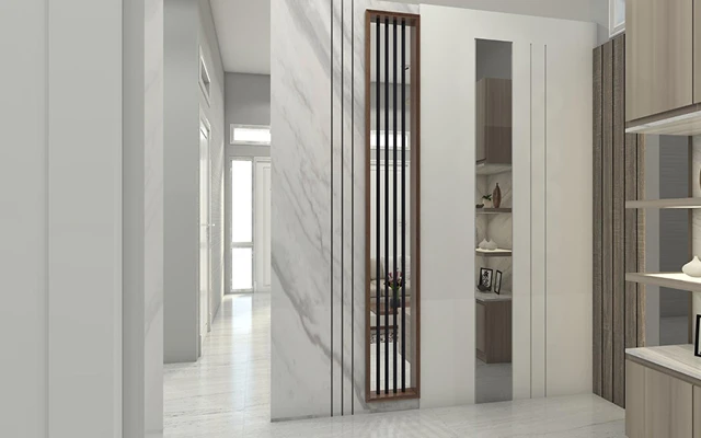 one nine one discreet luxury interior design ช่วยเลือกวัสดุ built in กั้นห้อง