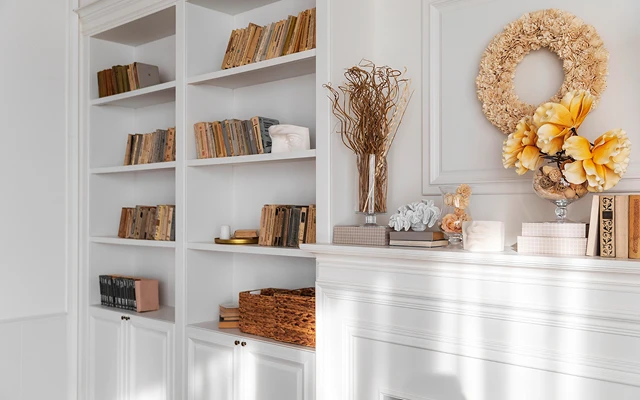 one nine one discreet luxury interior design ช่วยเลือกวัสดุ built in ชั้นวางของ ตู้โชว์