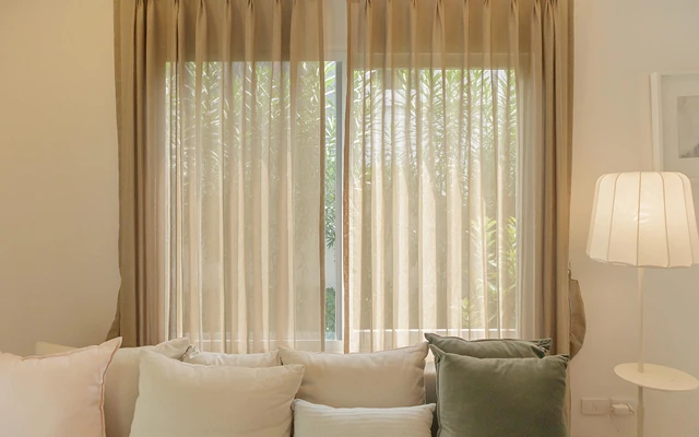 one nine one discreet luxury interior design ช่วยเลือกชนิดผ้าม่าน