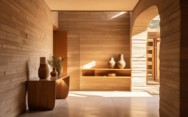 one nine one discreet luxury interior design ช่วยเลือกผนังไม้ วัสดุตกแต่งภายใน