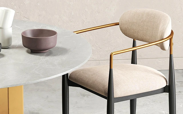 one nine one discreet luxury interior design ช่วยเลือกและออกแบบสีวัสดุหุ้มเก้าอี้กินข้าว