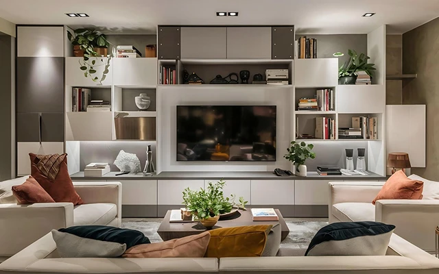 one nine one discreet luxury interior design ช่วยเลือกและออกแบบประเภทชั้นวางของ