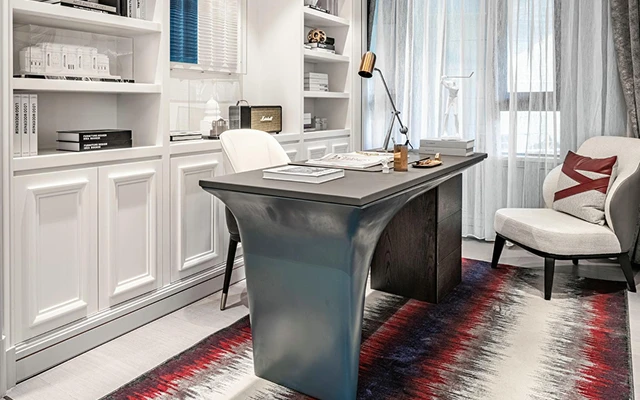 one nine one discreet luxury interior design ช่วยเลือกและออกแบบชนิดวัสดุโครงสร้างโต๊ะทำงาน