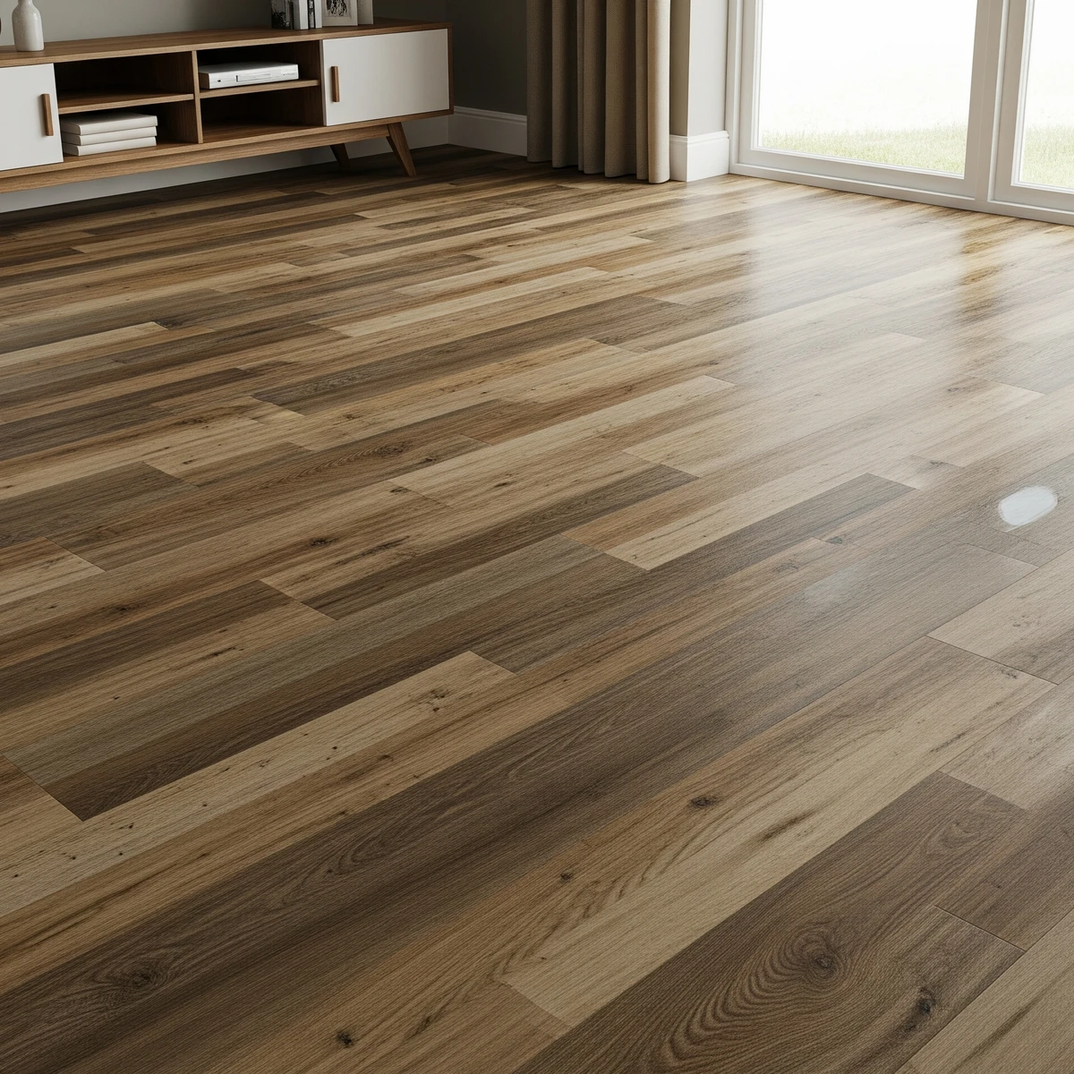 ไม้ลามิเนต laminate flooring มีคุณสมบัติติดตั้งง่าย ใช้ตกแต่งภายในบ้าน