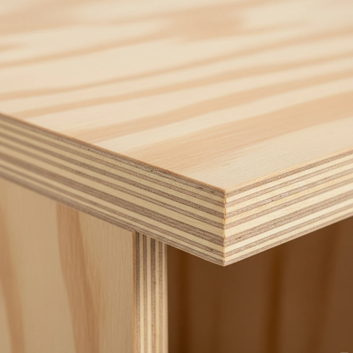 ไม้อัด plywood มีคุณสมบัติทนทานต่อแรงกระแทก ใช้ตกแต่งภายในบ้าน