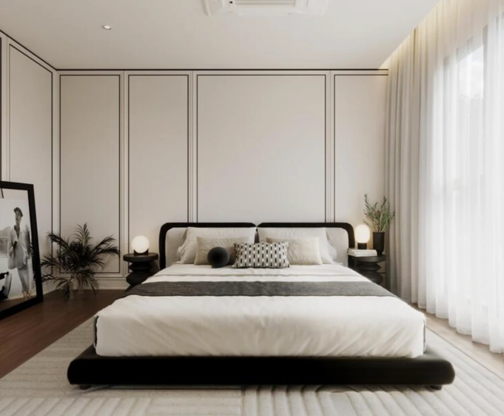 ตกแต่งห้องนอนดีไซน์สวย เลือก one nine one discreet luxury interior design