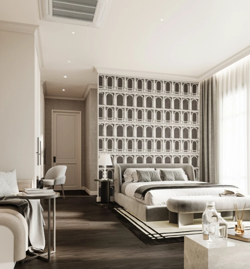 เลือกกระเบื้องห้องนอนกับทีมงานมืออาชีพ one nine one discreet luxury interior design