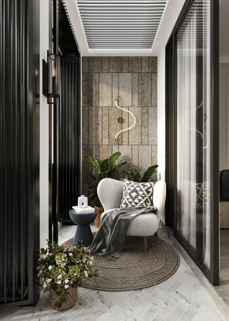 one nine one interior design balcony portfolio