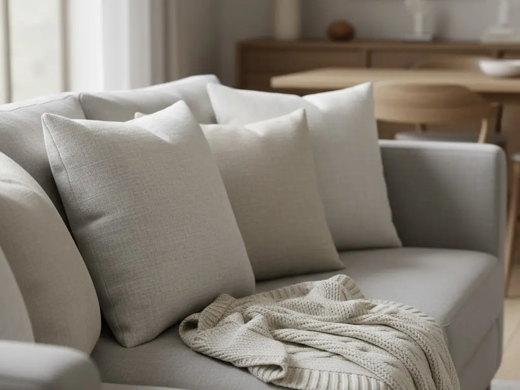 เสริมความอบอุ่นให้บ้านสไตล์คอทเทจโมเดิร์นด้วยเฟอร์นิเจอร์จากผ้า