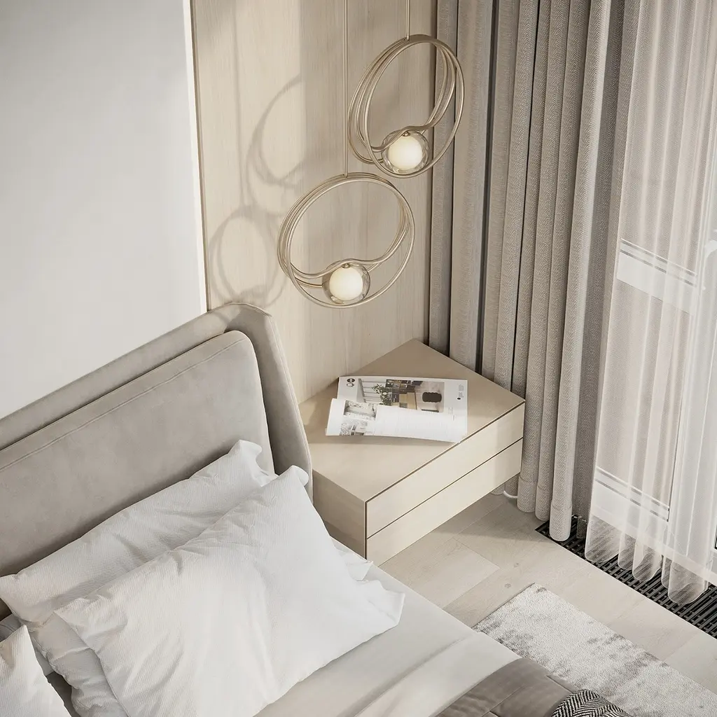 ห้องนอน cozy modern style ผสมผสานอย่างลงตัว