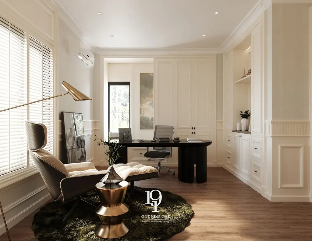 แบ่งสัดส่วนการตกแต่งห้องทำงานให้มีมุมสำหรับพักผ่อน