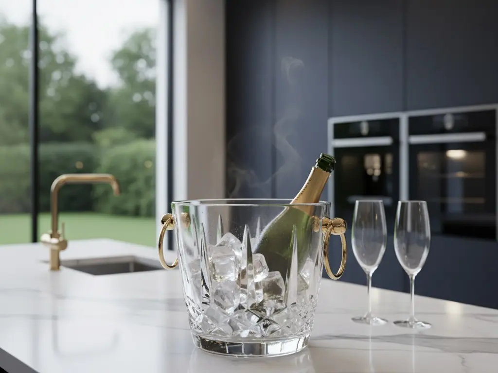 ถังน้ำแข็งดีไซน์หรูเป็นไอเดียของขวัญขึ้นบ้านใหม่