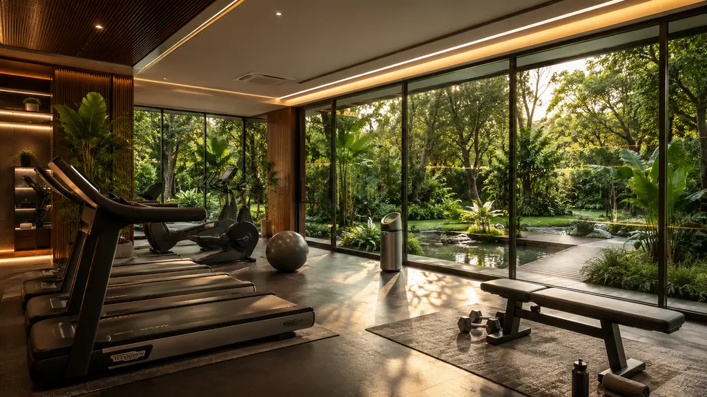 จัดโซนธรรมชาติให้ wellness home แบบ longevity lab