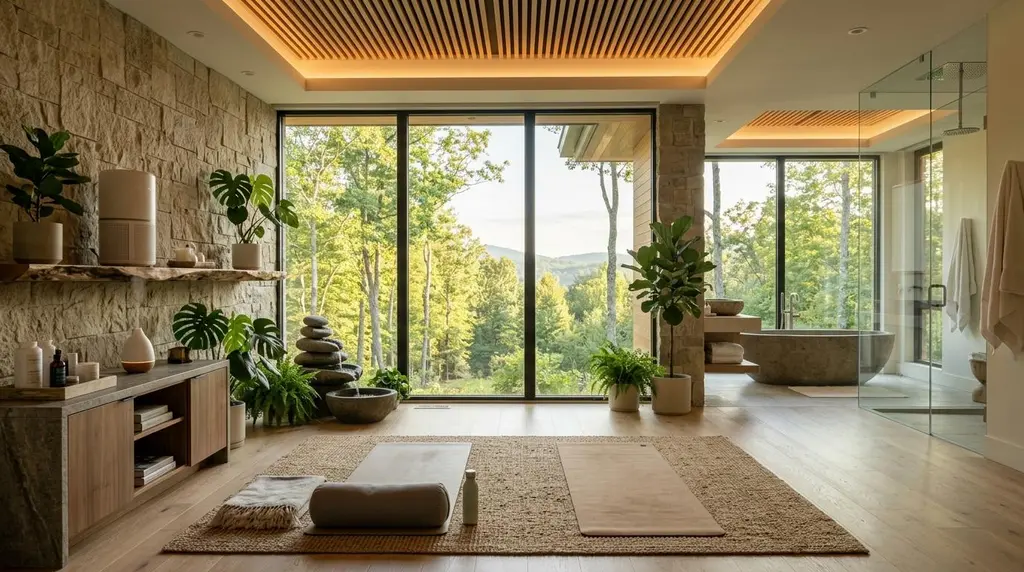 การออกแบบเพื่อสุขภาวะในบ้านหรู พร้อมระบบแสงไฟ Circadian พื้นที่ Home Spa และระบบหมุนเวียนอากาศบริสุทธิ์