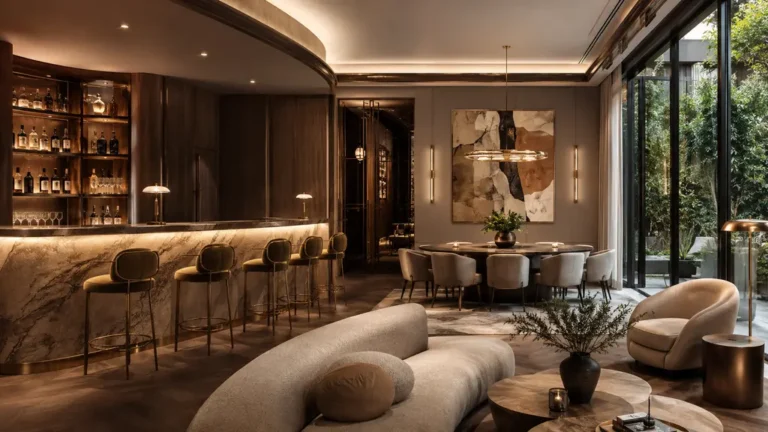 ออกแบบบ้านหรู พื้นที่ social luxury space
