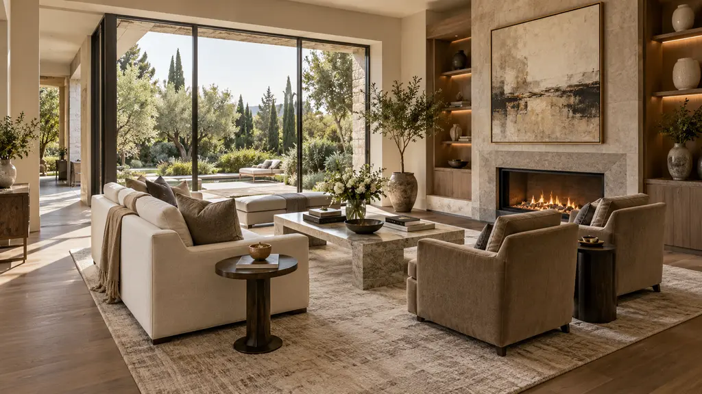 การเลือกเฟอร์นิเจอร์เข้ากับบ้านใน living room